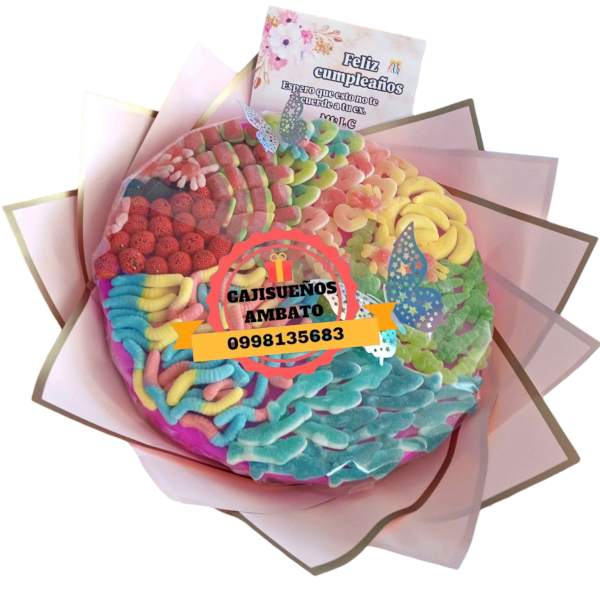 ramos con gomitas en ambato