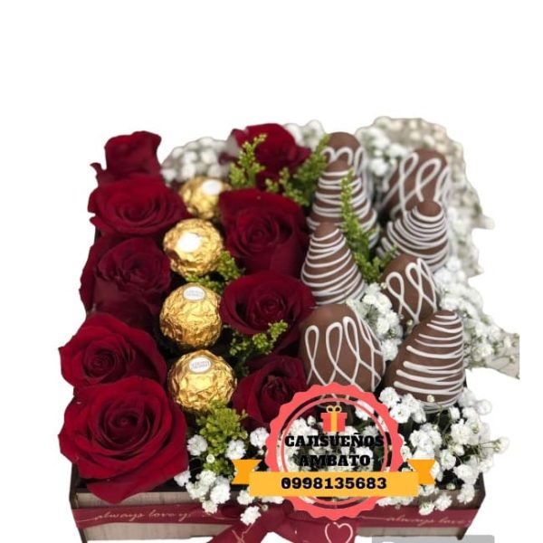 Amor dividido flores en ambato
