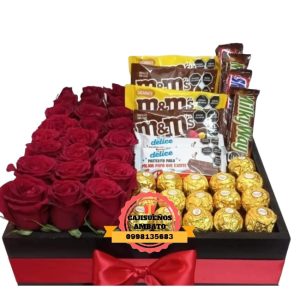 Box candy rosas en ambato