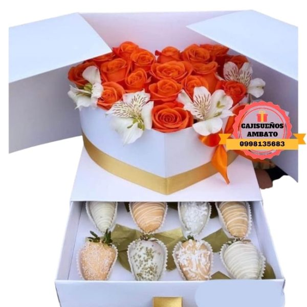 Caja Corazón regalos en ambato