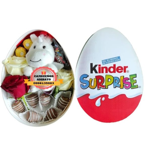 Kinder Day huevo kinder en ambato