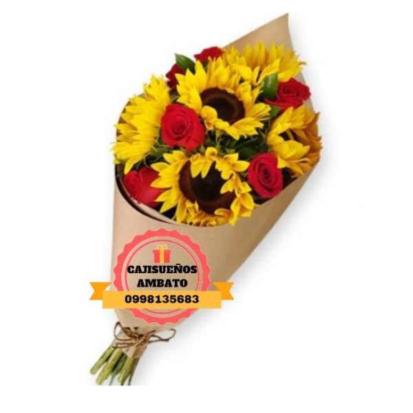 Ramo especial rosas en ambato