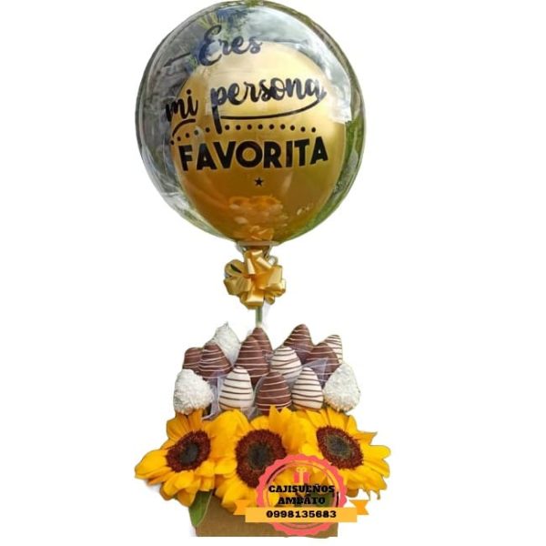 Straw Girasol regalos en ambato