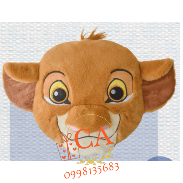 Peluches Cojines Rey Leon