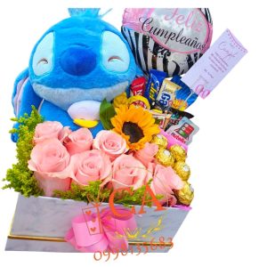 Stitc dulce regalo stitch con dulces